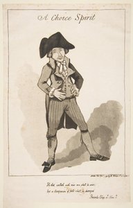 選択の精神、1790年12月1日。 作： George Moutard Woodward