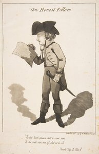 1790年12月1日、正直な研究員。 作： George Moutard Woodward