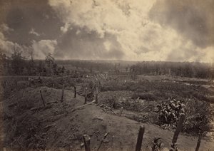アトランタ、ジョージア州の戦場、1864年7月22日。第2号 作： ジョージ・N・バーナード