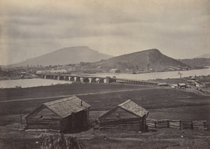 北のチャタヌーガ、1860年代。 作： George N. Barnard