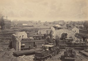 ジョージア州アトランタ市第 1 号、1860 年代。 作： George N. Barnard