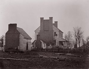 ルイス家。 ブルランの戦場、1861-62。 作： George N. Barnard