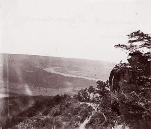 ルックアウト マウンテン、テネシー州、カリフォルニア州。 1864年。 作： George N. Barnard