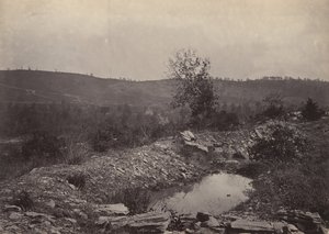オーチャード ノブからのミッション リッジ、1860 年代。 作： George N. Barnard