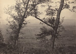 ミッション リッジのオーチャード ノブ、1864～1866 年。 作： George N. Barnard