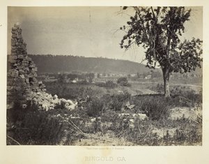 リングゴールド、ジョージア州、1866 年。 作： George N. Barnard