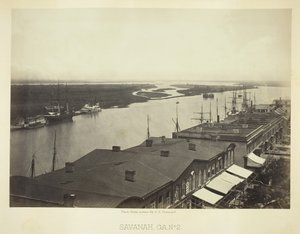 ジョージア州サバンナ、1866 年第 2 号。 作： George N. Barnard
