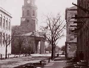 聖ミカエル教会、サウスカロライナ州チャールストン、カリフォルニア州 1864年。