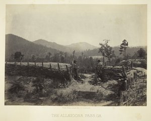 アラトゥーナ峠、ジョージア州、1866 年。