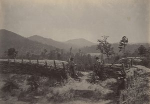 アラトゥーナ峠、ジョージア州、1860 年代。