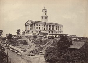 国会議事堂、ナッシュビル、テネシー州、1860 年代。