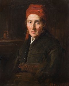 ブルターニュの農民 作： George Paul Chalmers