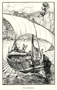 オデッセイポリュペムス（銅版画 作： George Percy Jacomb Hood