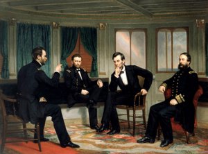 The Peacemakers」は1868年に出版されました。1868年（カラーリトグラフ版 作： George Peter Alexander (after) Healy
