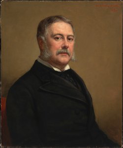チェスター アラン アーサー、1884 年 4 月。 作： George Peter Alexander Healy