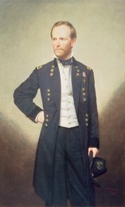 ウィリアム・シャーマン将軍（1820-91）1866 作： George Peter Alexander Healy