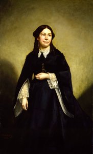 ウィリアム・テカムセ・シャーマン夫人、1868年。 作： George Peter Alexander Healy