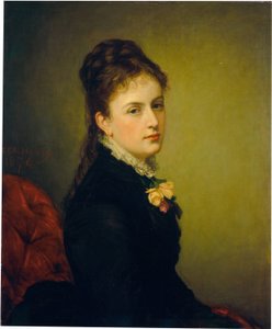 ロクサナ・アトウォーター・ウェントワース 作： George Peter Alexander Healy