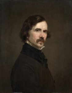 自画像 作： George Peter Alexander Healy