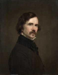 自画像 作： George Peter Alexander Healy