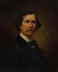 自画像 作： George Peter Alexander Healy