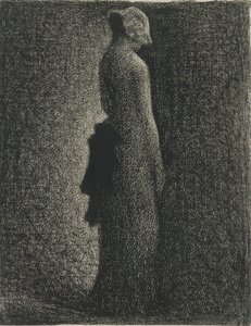 ブラックボウ、c。 1882年 作： George Pierre Seurat