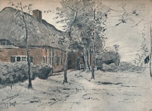 「オランダの農場」、1900 年頃。 作： George Poggenbeek