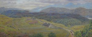 アリセイグにて-インヴァネスシャーの海岸、1866年頃（水彩画） 作： George Price Boyce