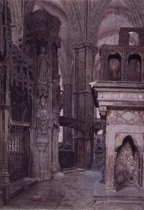 エドワードコンフェッサーズチャペル、ウェストミンスター寺院 作： George Price Boyce
