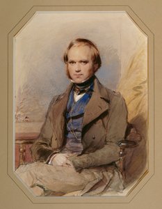 Charles darwin 作： George Richmond