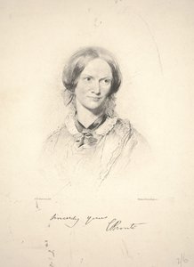 シャーロット・ブロンテ、ウォーカー＆ブートールの刻印 作： George Richmond