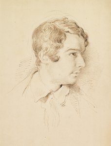 男の頭 作： George Richmond