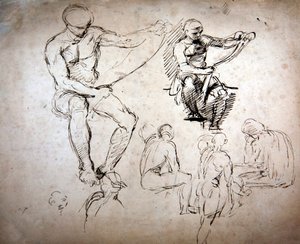 男性の裸体-古代人のための研究