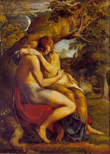 別れの前夜に、1830年 作： George Richmond