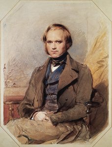 チャールズ・ロバート・ダーウィンの肖像（シュルーズベリー） 作： George Richmond