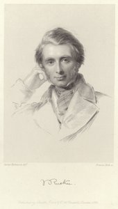 ジョン・ラスキンの肖像 作： George Richmond