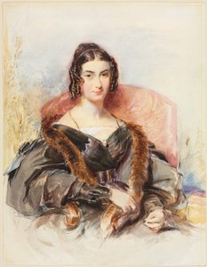 女性の肖像、c。 1830-1835。 作： George Richmond