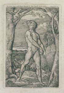 致命的なベルマン、1827 作： George Richmond