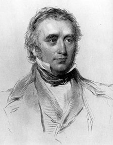 トーマスバビントンマコーレー、49歳。ウィリアムホールの彫刻、1850年代 作： George Richmond