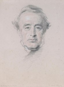 トーマス・オヘイガン、初代オヘイガン男爵（1812-1885）、アイルランド大法官 作： ジョージ・リッチモンド