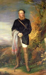 トーマスウィリアムコークオブホルカム（1822-1909）2代目のレスター伯爵 作： George Richmond
