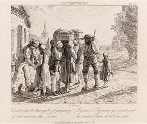 Bischoffshiem、c.1821（エッチング） 作： George Robert Lewis