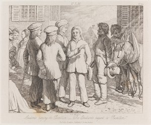 学生、ウルム、1821年頃（エッチング） 作： George Robert Lewis