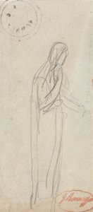 女性の立像