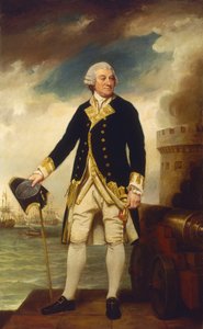 フランシス・ギアリー提督（1709/10-1796） 作： George Romney