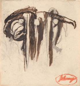 キリストの誘惑におけるノアの出現 作： George Romney
