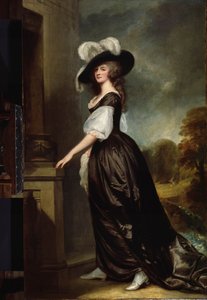 シャーロット、ミルンズ夫人 作： George Romney