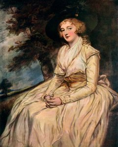 シャーロット、レディミルズ18世紀1910年。 作： George Romney