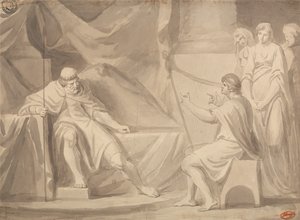 サウル以前のダビデ 作： George Romney