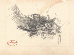 キリストの誘惑を受ける悪魔たち 作： ジョージ・ロムニー